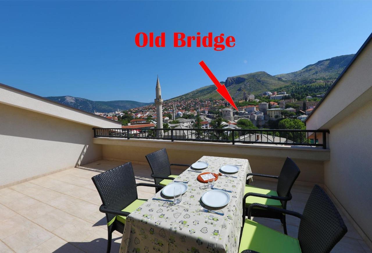 Ferienwohnung Extraordinary Aparment Belview Old Town Mostar Exterior foto